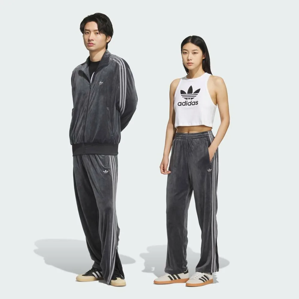 Спортивные брюки FB TP VELOUR / Firebird из велюра Adidas, gray