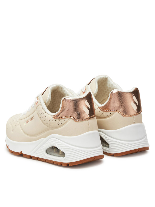 Кроссовки Uno Gen1-Shimmer Away 310545L/Nat Skechers, бежевый — фото 3