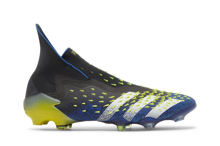 

Кроссовки Predator Freak+ SG 'Demonskin - Royal Blue Yellow', черный
