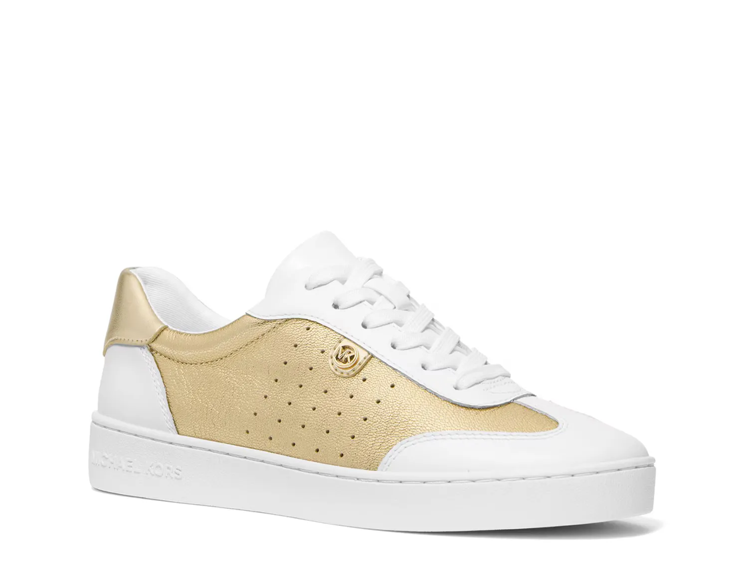 

Кроссовки Scotty Platform Sneaker Michael Michael Kors, золотой/металлик, Желтый, Кроссовки Scotty Platform Sneaker Michael Michael Kors, золотой/металлик