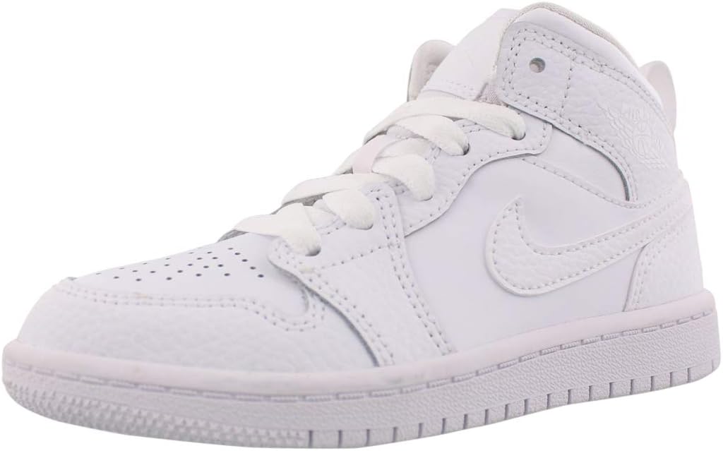 

Баскетбольные кроссовки Nike Air Jordan 1 Mid для мужчин, White/White