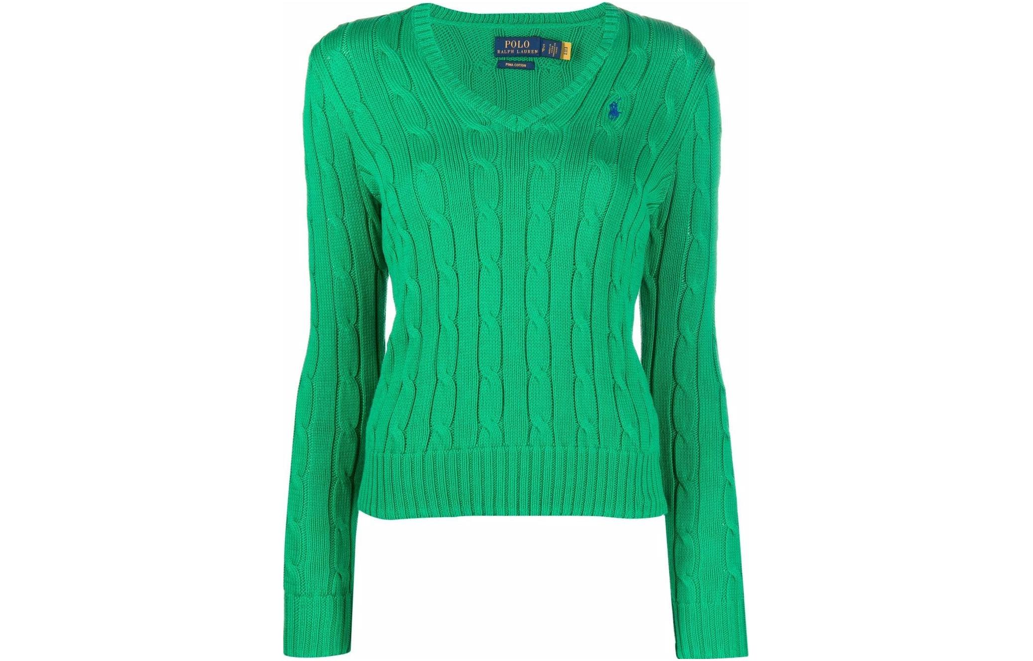 

Свитер FW22 Женский Зеленый Polo Ralph Lauren