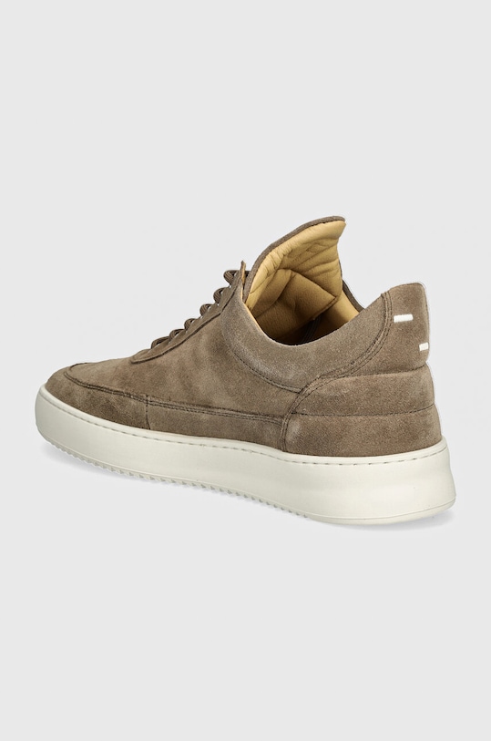 Замшевые кроссовки Low Top Suede Filling Pieces, бежевый — фото 3