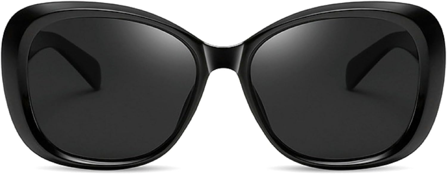 

Модные солнцезащитные очки «кошачий глаз» для женщин, роскошные, стильные, увеличенного размера, поляризованные, с градиентным переходом цвета, в крупной оправе mincl, Black