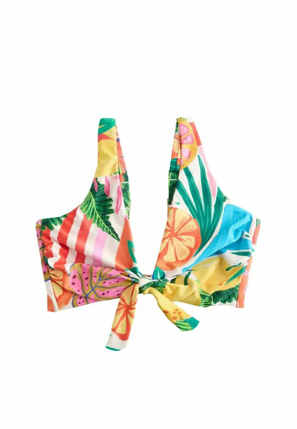 

Бикини-Топ стандартного кроя dd с узлом спереди и глубоким вырезом Next, Red Green Tropical, Зеленый, Бикини-Топ стандартного кроя dd с узлом спереди и глубоким вырезом Next, Red Green Tropical