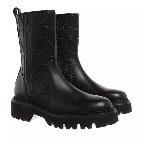 

Ботинки combat boots embossed logo N°21, черный