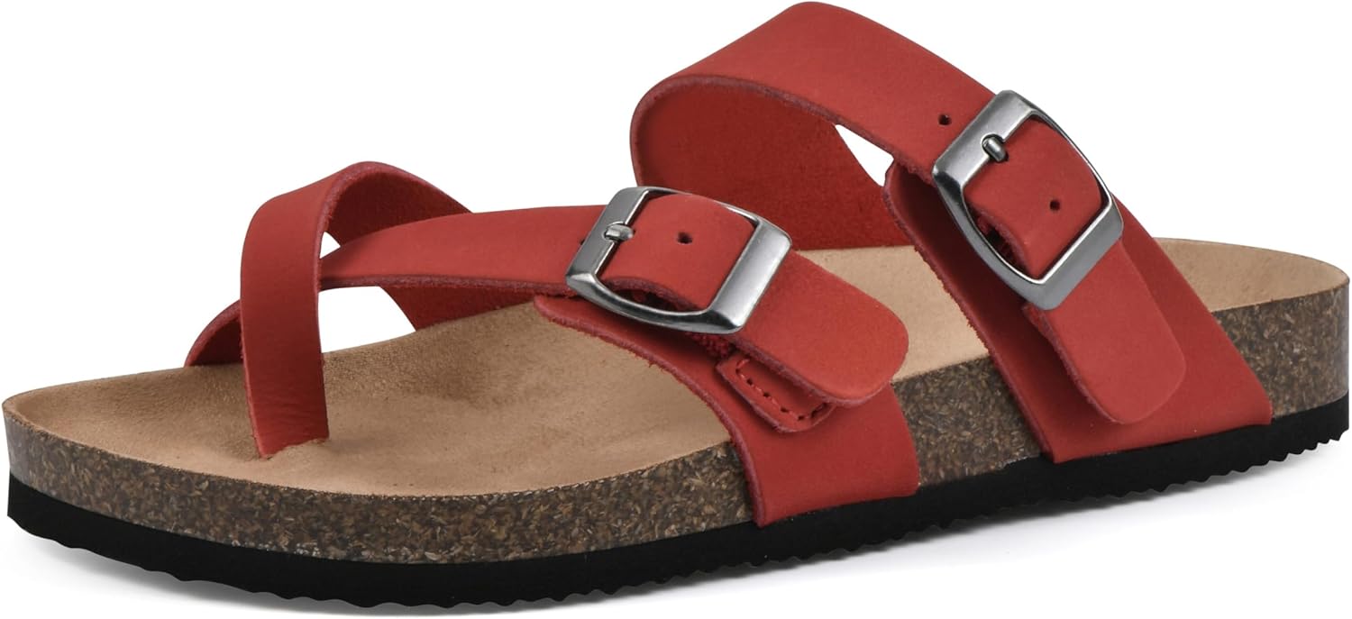 

Сандалии WHITE MOUNTAIN Gracie с анатомической стелькой, красный