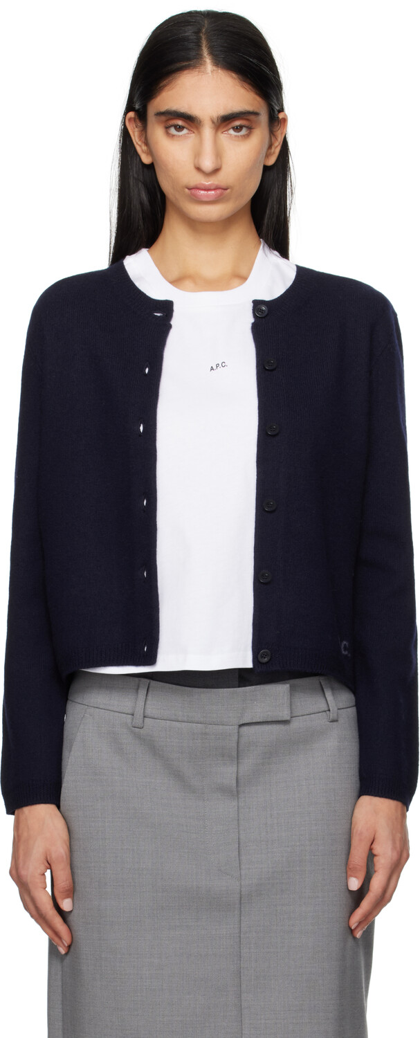 

Кардиган Mila Navy A.P.C., темно-синий