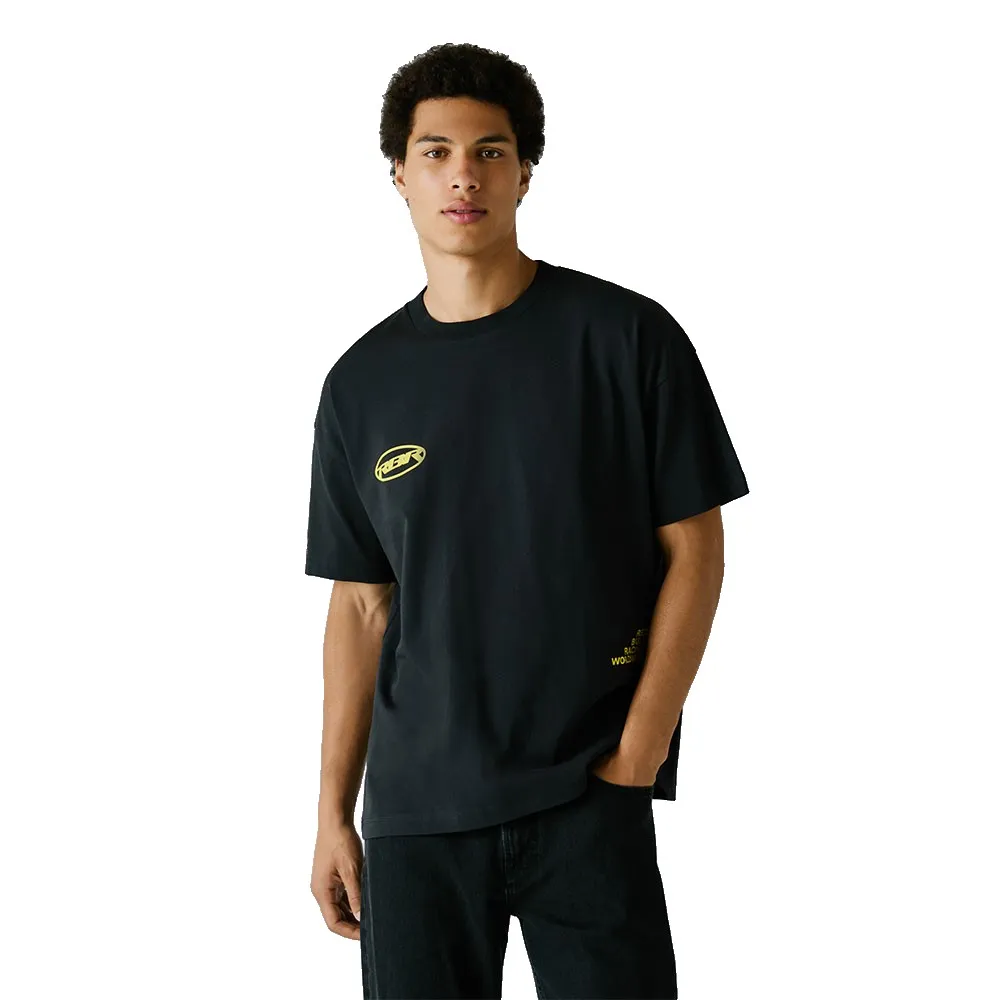 

Футболка с коротким рукавом Red Bull Racing Typographic, черный