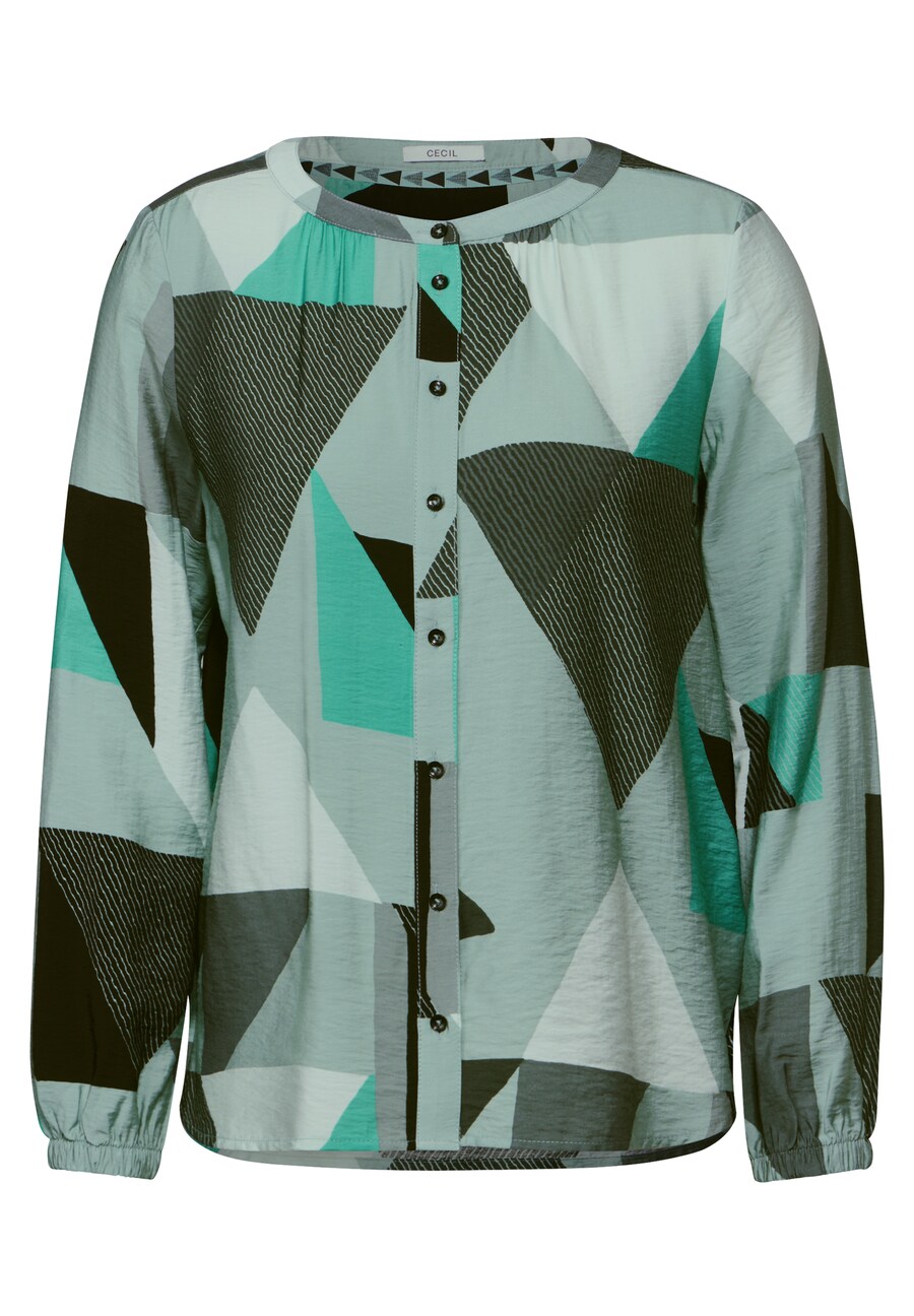 

Вязаный кардиган CECIL, цвет Light green/Dark green
