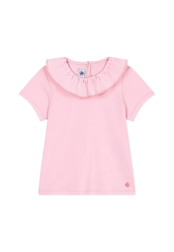 Блузка kurzärmeliges aus einfarbiger Petit Bateau, Marquise