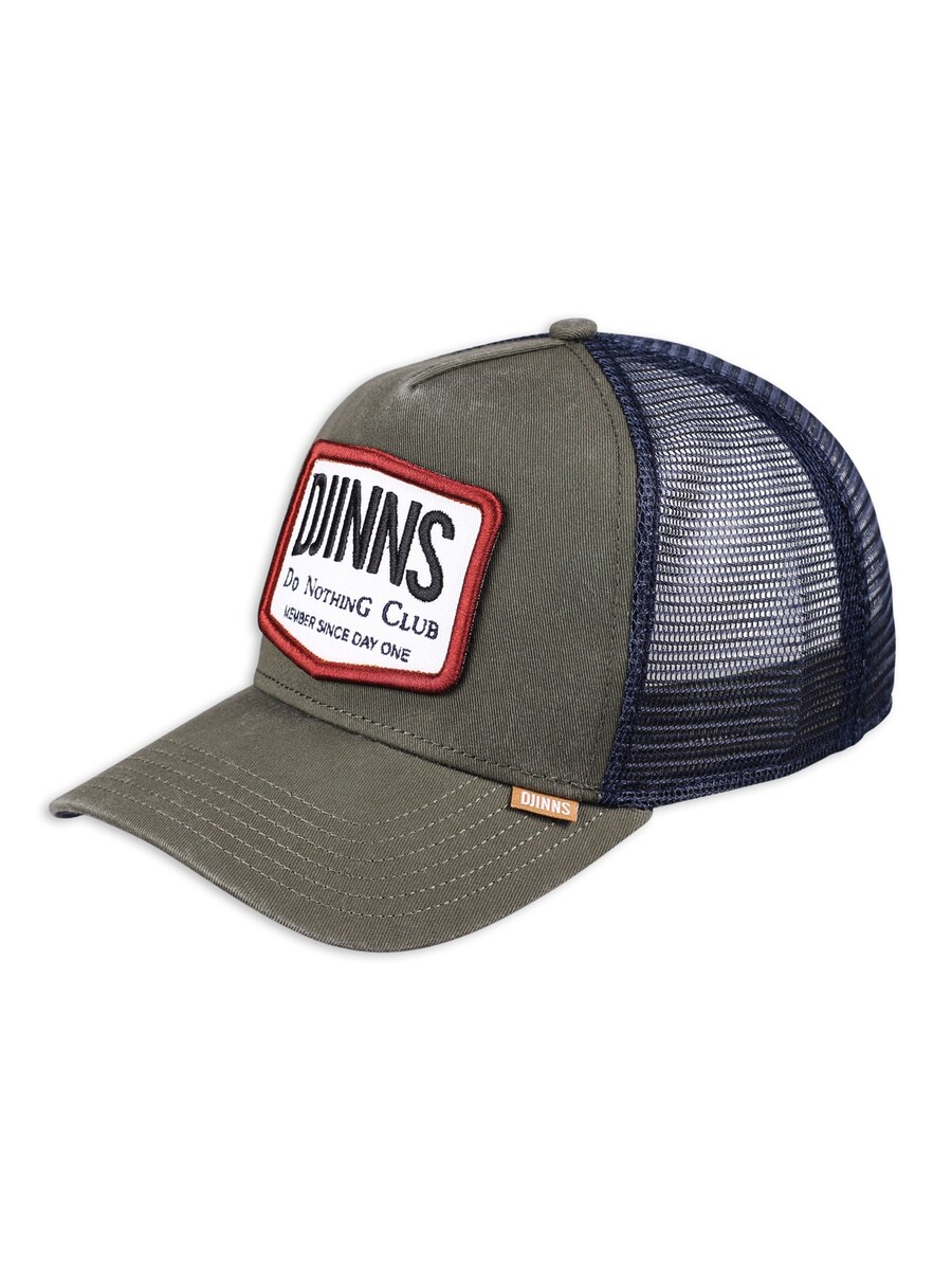 

Бейсболка DJINNS Nothing Club #2 HeatDye, Olive