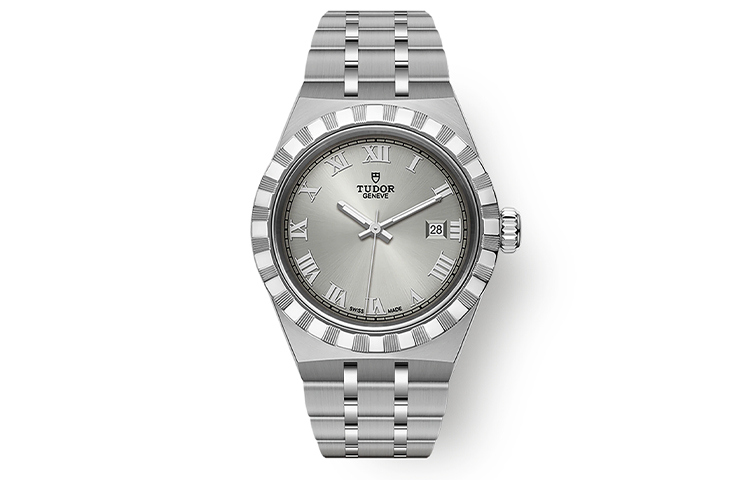 

TUDOR Royal Collection автоматический механический механизм женские часы 28 мм серый циферблат стальной корпус часов стальной ремешок