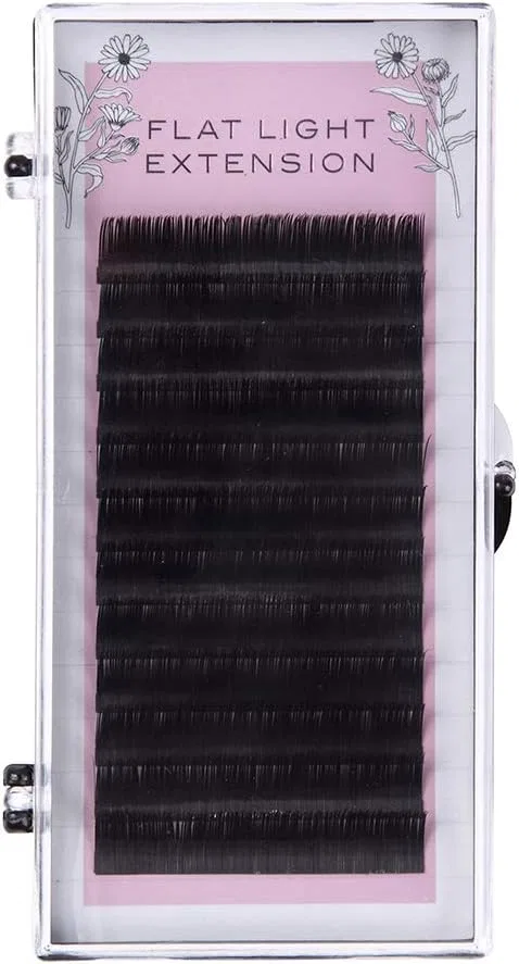 Ресницы THREE JUICY Flat Lash D Curl 0.15 мм 11 мм