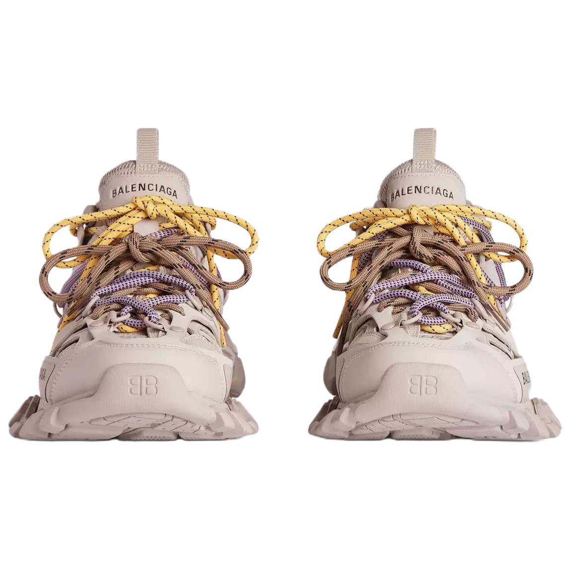Track Trail Low top Chunky Sneakers женские тауп Balenciaga, Taupe — фото 4