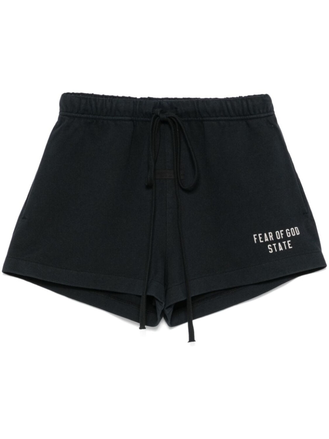 

Флисовые спортивные шорты FEAR OF GOD ESSENTIALS, черный
