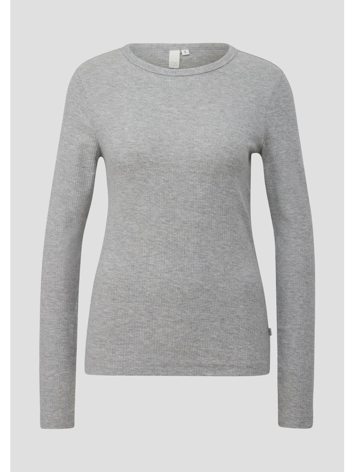 

Футболка цвета 9400_серый меланж QS