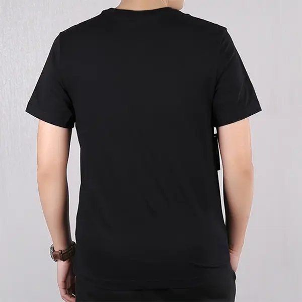 Футболка Nike Sportswear Just Do It Logo T-Shirt 'Black', черный — фото 3