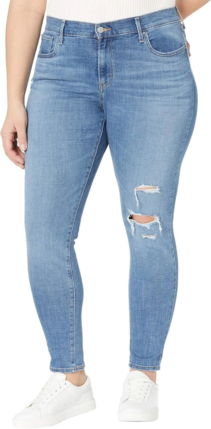 Джинсы скинни Levi's, Lapis Joy - Medium Indigo
