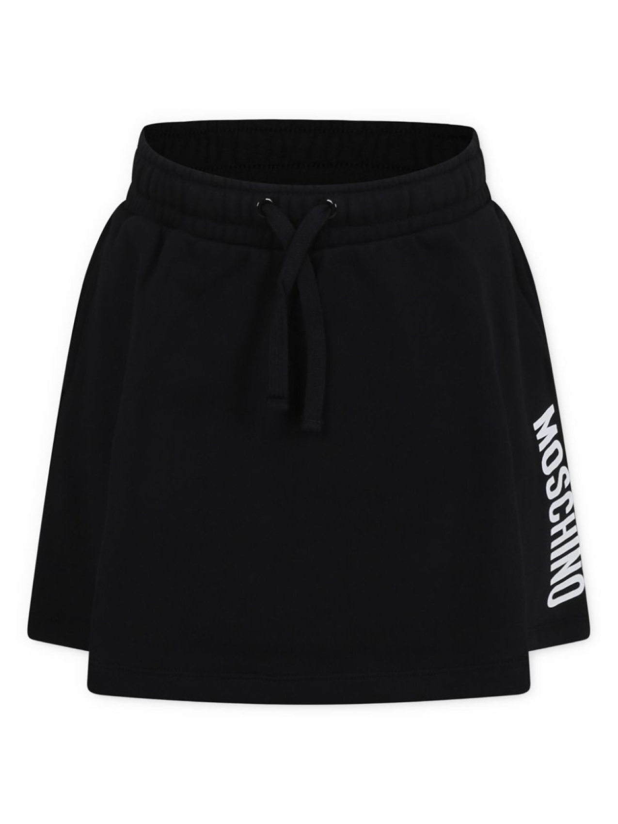

Moschino Kids юбка с логотипом, черный