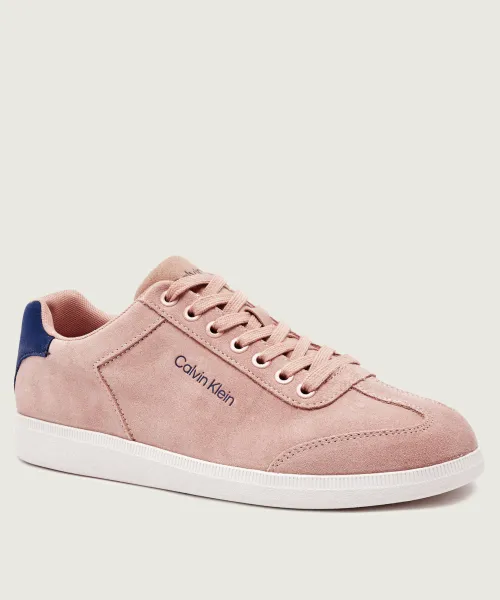 

Кожаные кроссовки Calvin Klein, розовый
