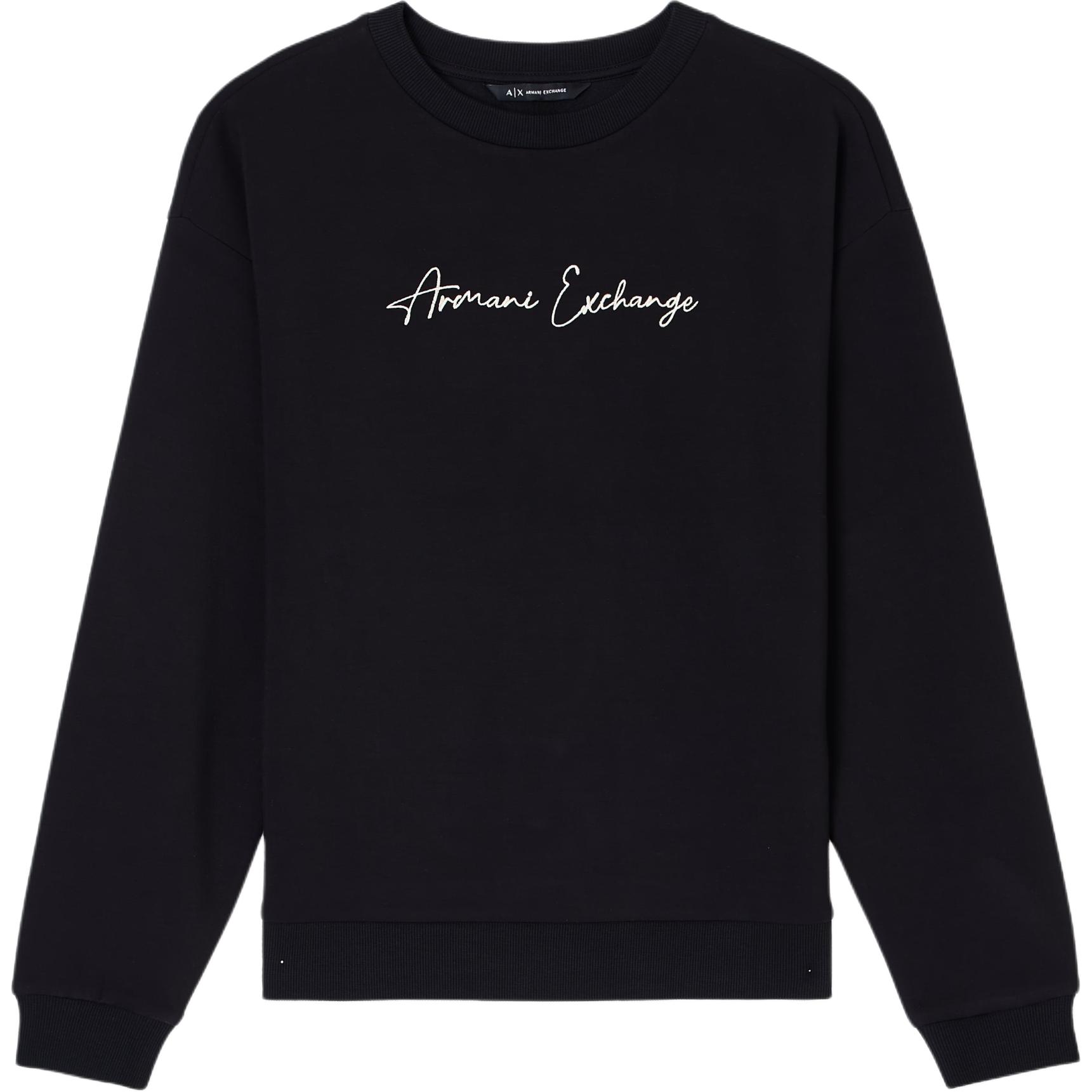 

Толстовка AE FW25 для женщин ARMANI EXCHANGE, черный