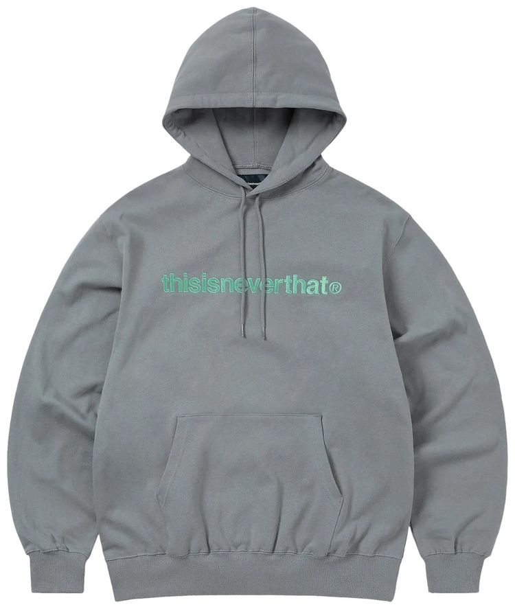 

Худи thisisneverthat T-Logo Hoodie 'Concrete', серый