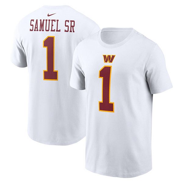 

Футболка с именем и номером игрока Deebo Samuel Sr Washington Commanders Nike