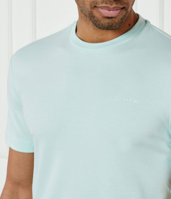 Футболка Calvin Klein Slim Fit, бирюзовый — фото 4