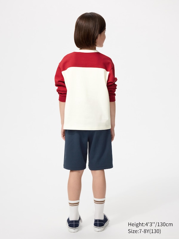 Хлопковые шорты AIRism с принтом Uniqlo, 55 green — фото 3