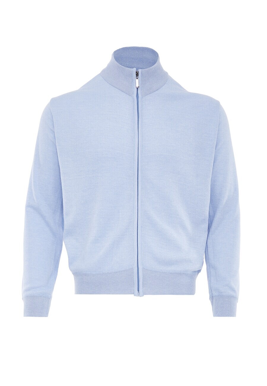

Вязаный кардиган BLONDA Knit Cardigan, светло-синий