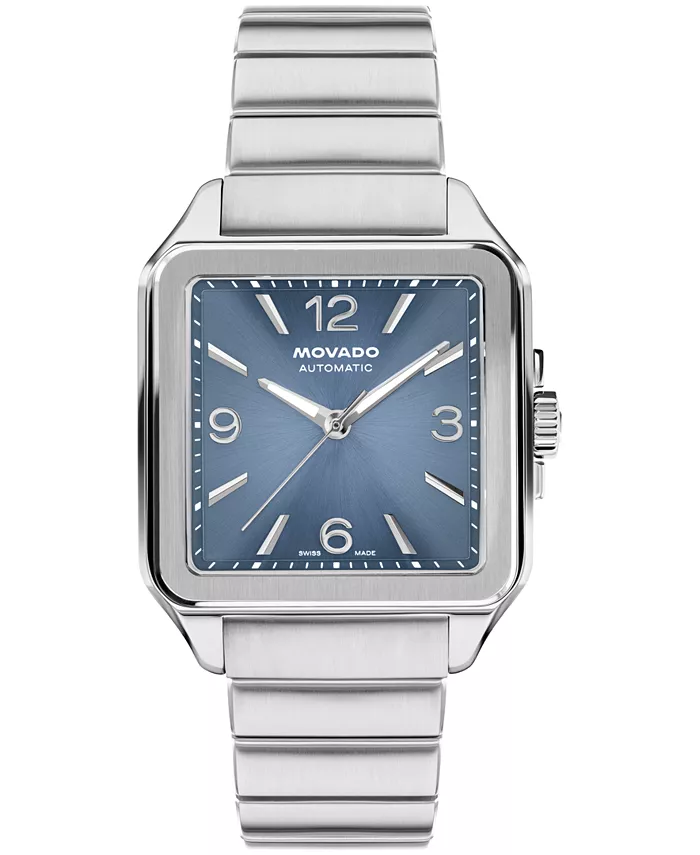 

Мужские часы 1917 Swiss Automatic из нержавеющей стали, 35x45.2 мм Movado