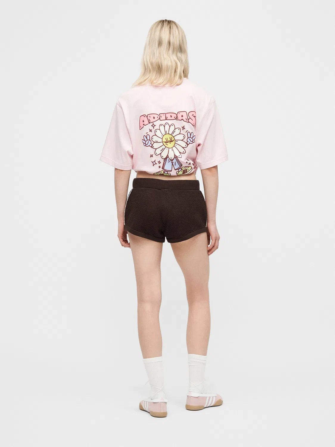Шорты Adidas Originals Regular, коричневый — фото 4