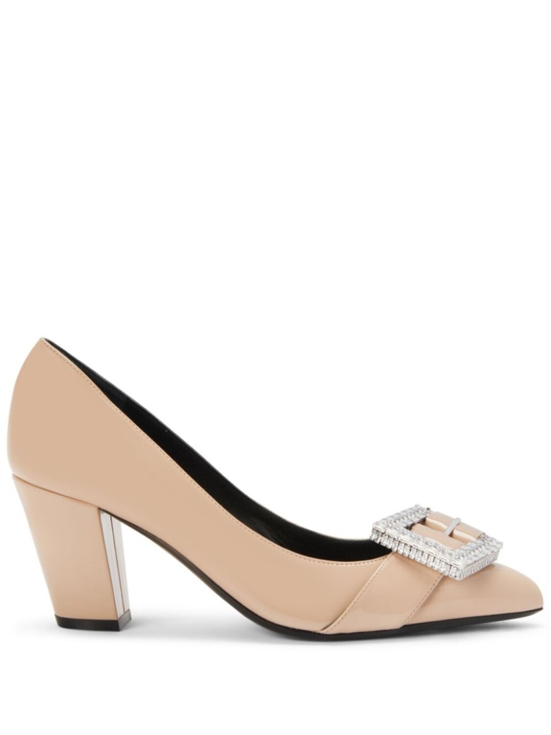 

Giuseppe Zanotti туфли Miss Buckle 70, нейтральный