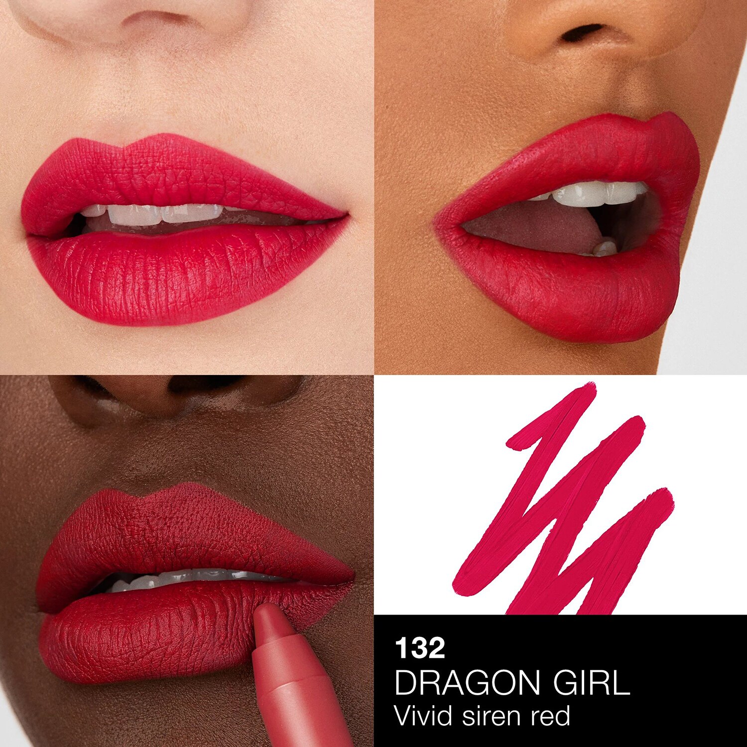 Карандаш для губ Powermatte high-intensity lip pencil Nars, Cruella (2,4 g) — фото 3