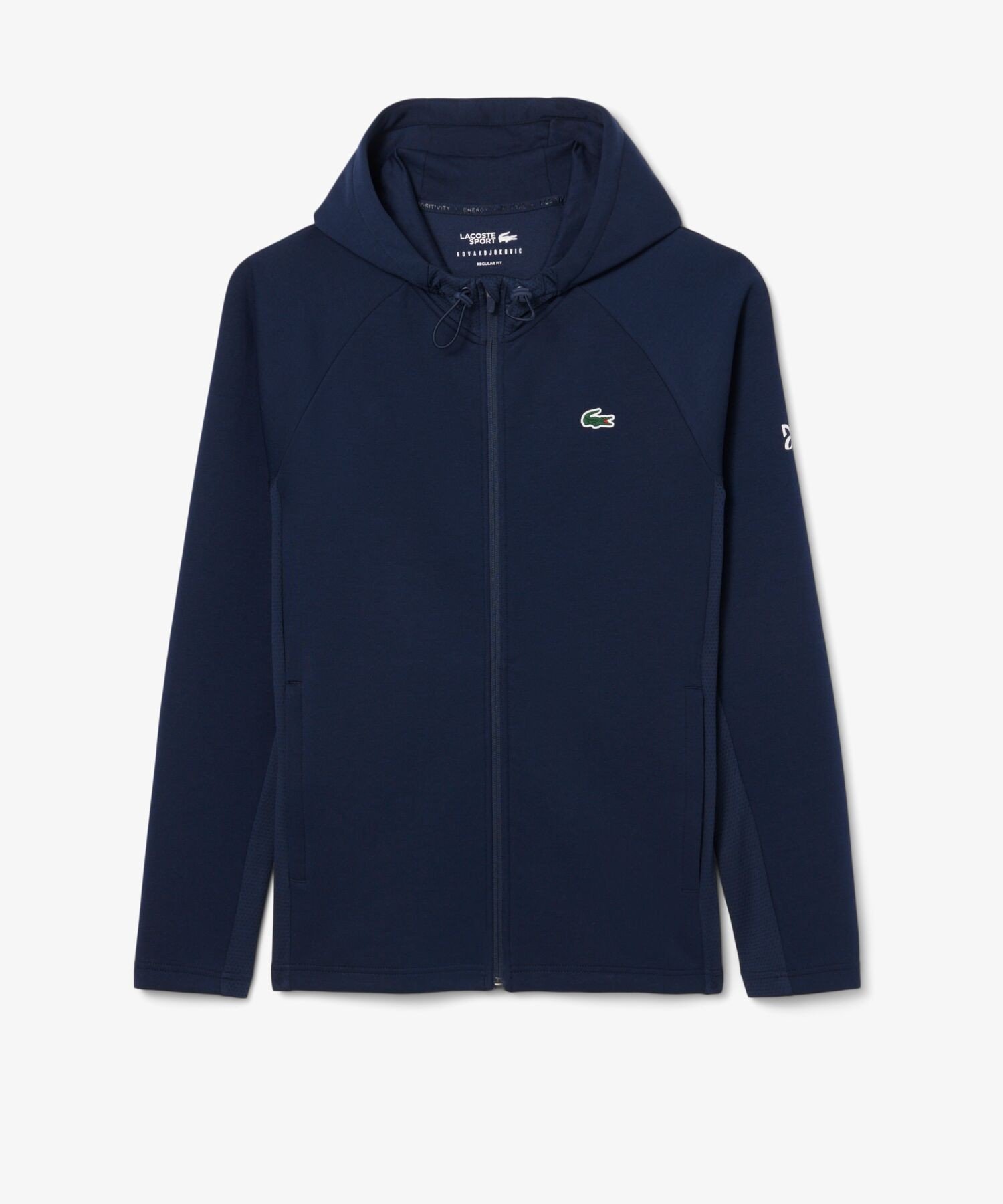 Спортивный костюм Новака Джоковича с принтом на спине LACOSTE, Navy — фото 2