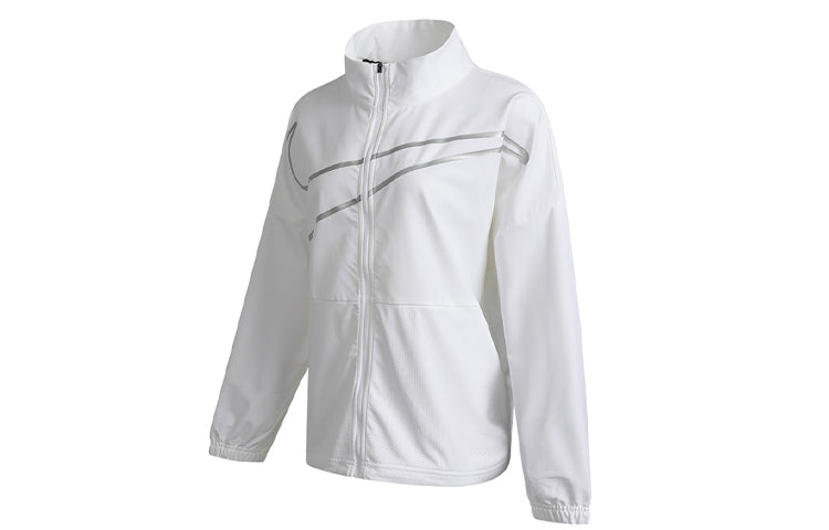 Куртка (WMNS) Nike Large Woven Stand Collar Training Sports White Jacket DA0498-100 — фото 3
