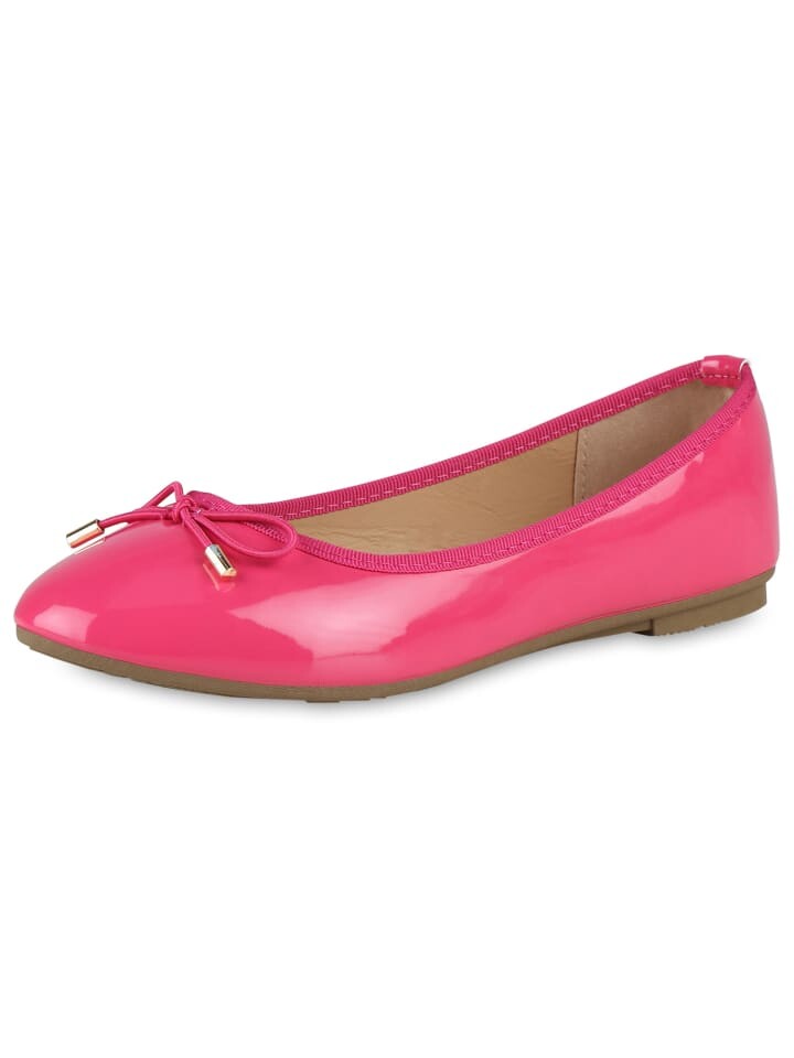 

Балетки VAN HILL, цвет fuchsia lack