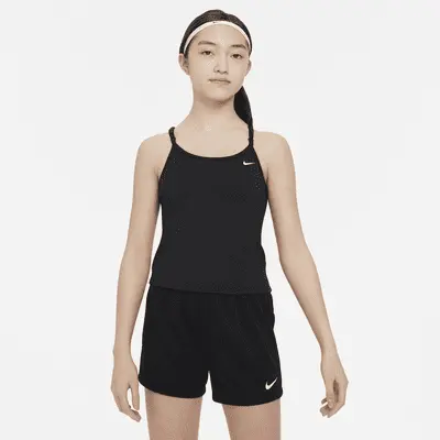 

Спортивный бюстгальтер Nike Indy, черный/белый
