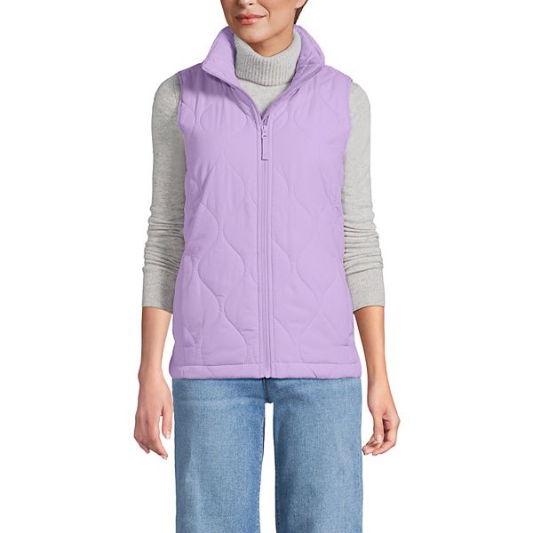 

Женский утепленный жилет Featherfree Lands' End, Whisper Lilac