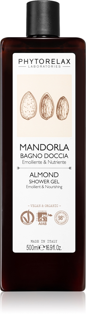

Питательный гель для душа с миндалем Phytorelax Laboratories, 500 мл
