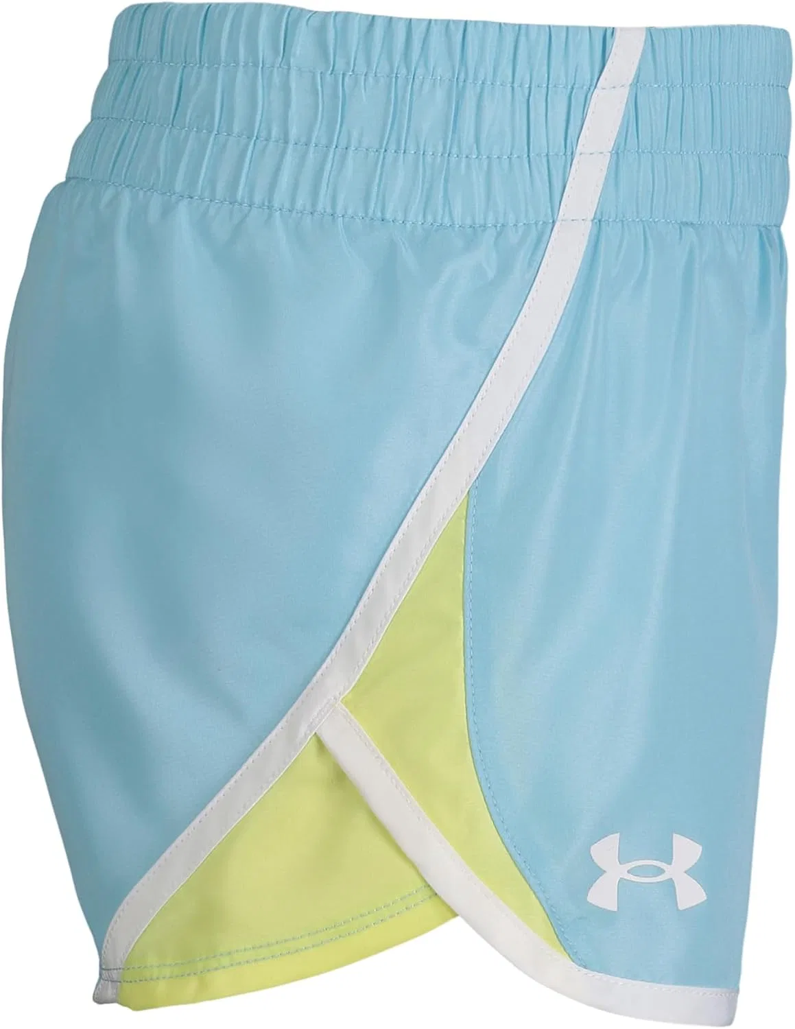 Детские шорты Under Armour Girls' Under Armour UA Glitched Leopard Fly By Short — фото 2