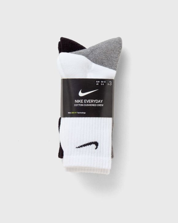 

Носки Nike Everyday Cushioned Training Crew Socks (3 Pairs), разноцветный