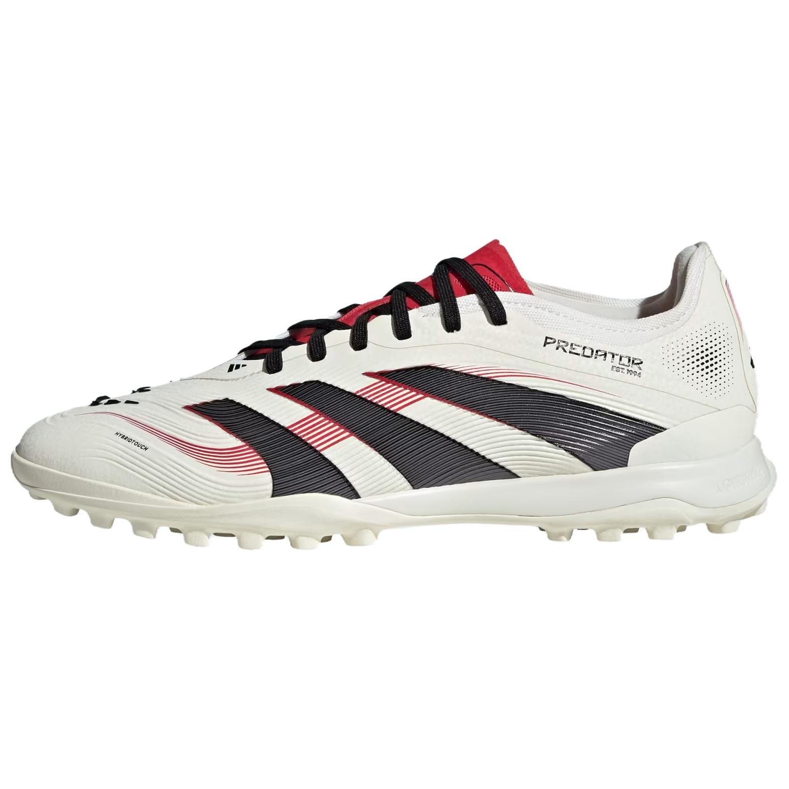Adidas Футбольные бутсы PREDATOR PRO с противоскользящим покрытием, износостойкие, унисекс, белые, черные