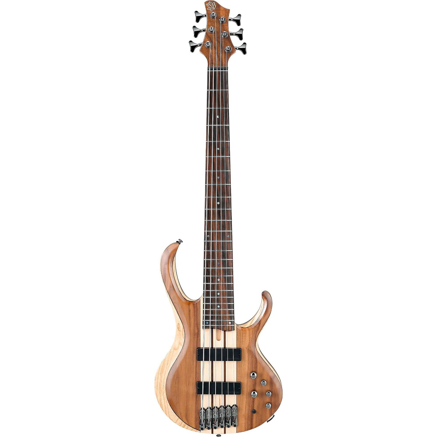 

Ibanez BTB746 6-струнная электрическая бас-гитара с низким глянцем, натуральный цвет