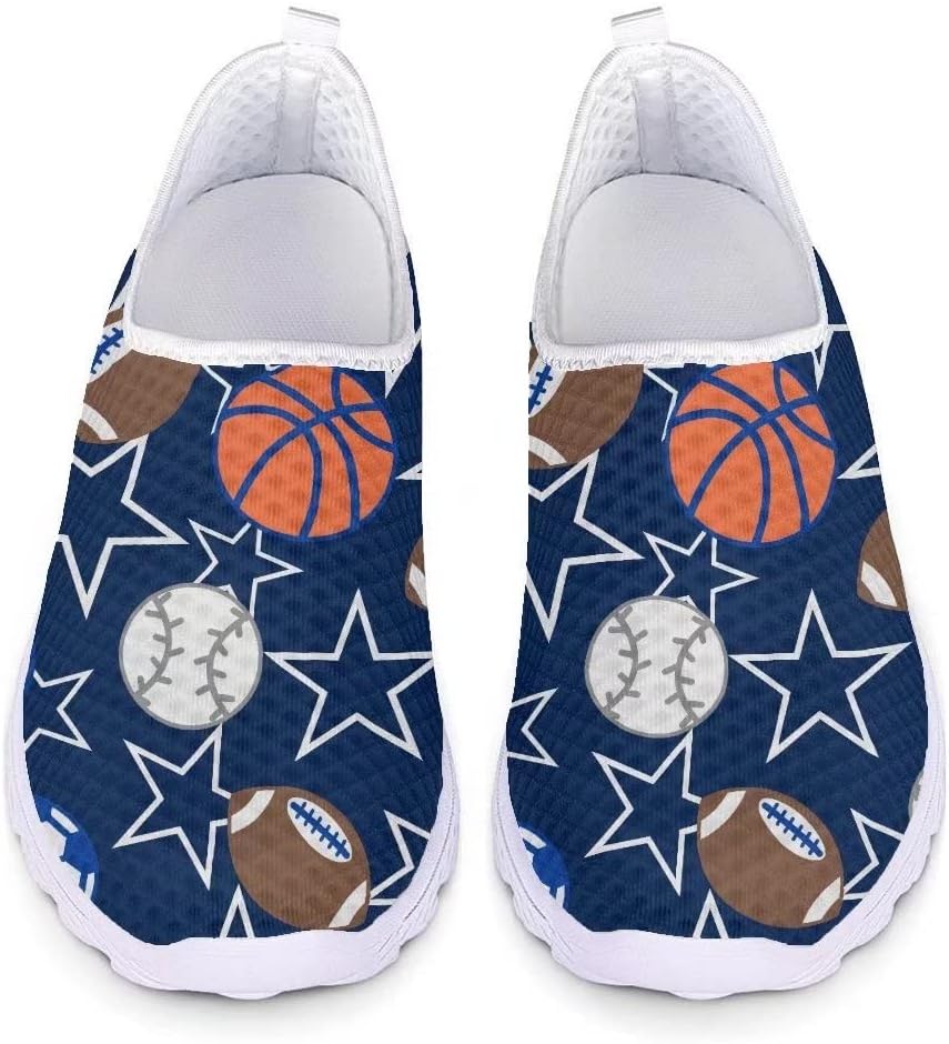 

Мужские кроссовки GIFTPUZZ для бега, спортивные, для ходьбы и тенниса, с сеткой, слипоны, Sport Ball