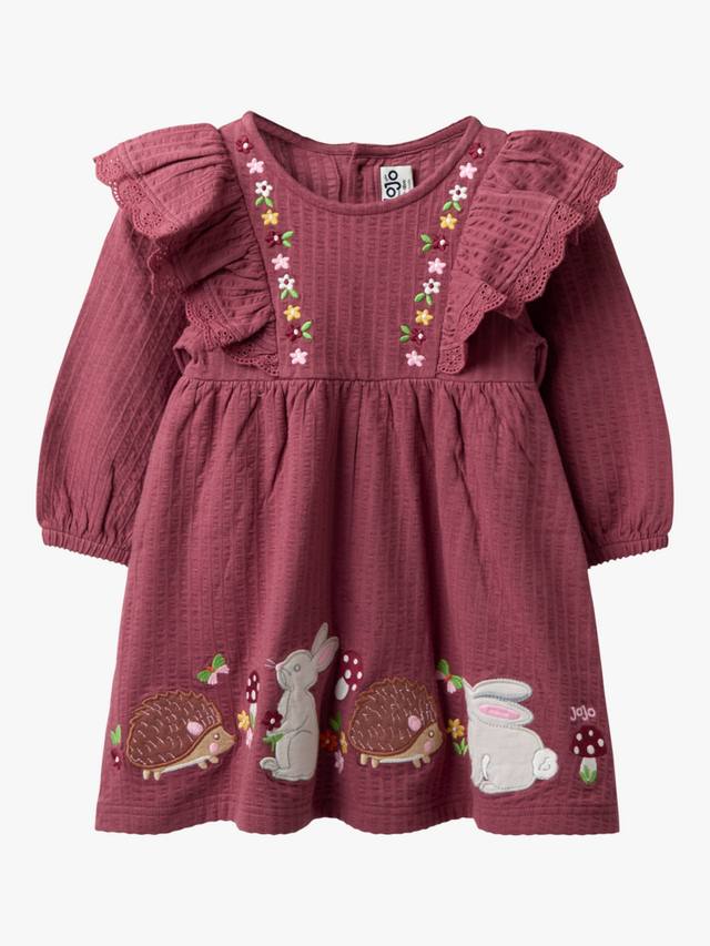 

Детское платье с рюшами в лесном стиле JoJo Maman Bébé, Berry