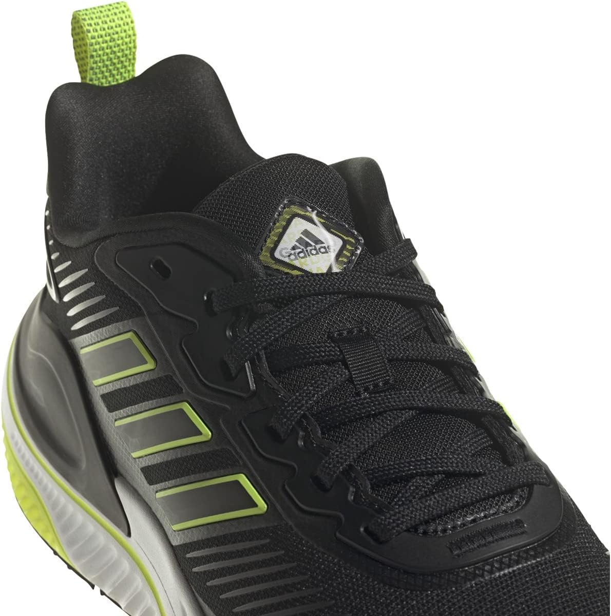 Мужские кроссовки Adidas Alphamagma, черный/зеленый — фото 4