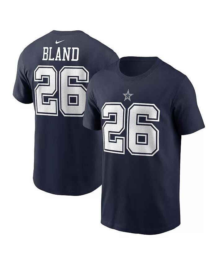 

Мужская футболка DaRon Bland Navy Dallas Cowboys с именем и номером игрока Nike