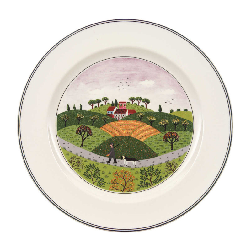 

Design Naif Тарелка для завтрака Охотник 21 см Villeroy & Boch, красочный